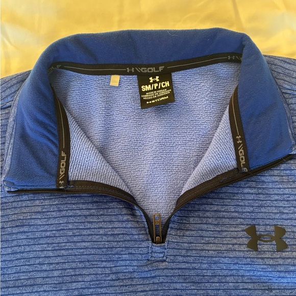 Under Armour Royal Blue Half-Zip Top - Picture 2 of 9